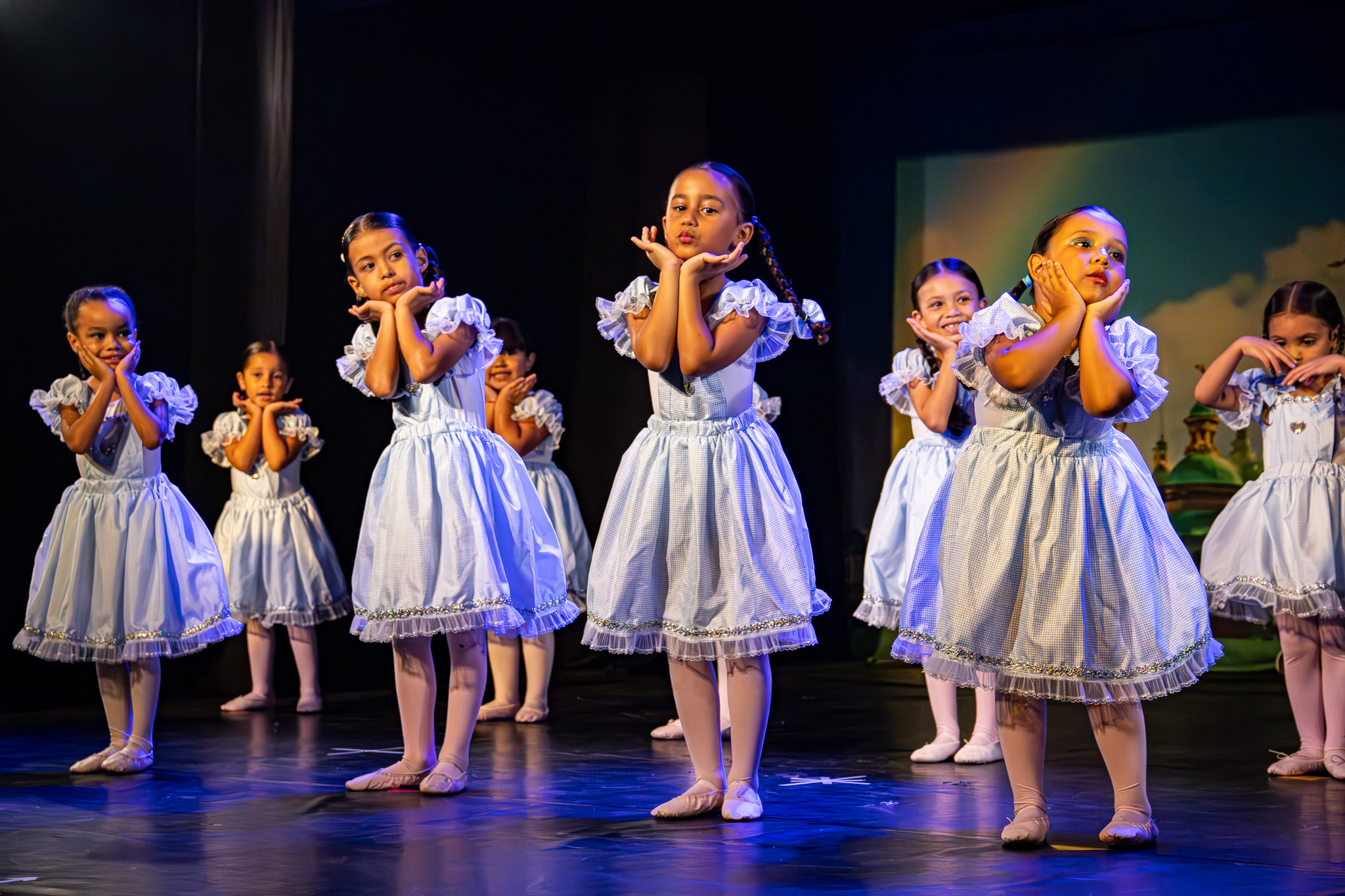 A Magia de Oz — fotografia de palco