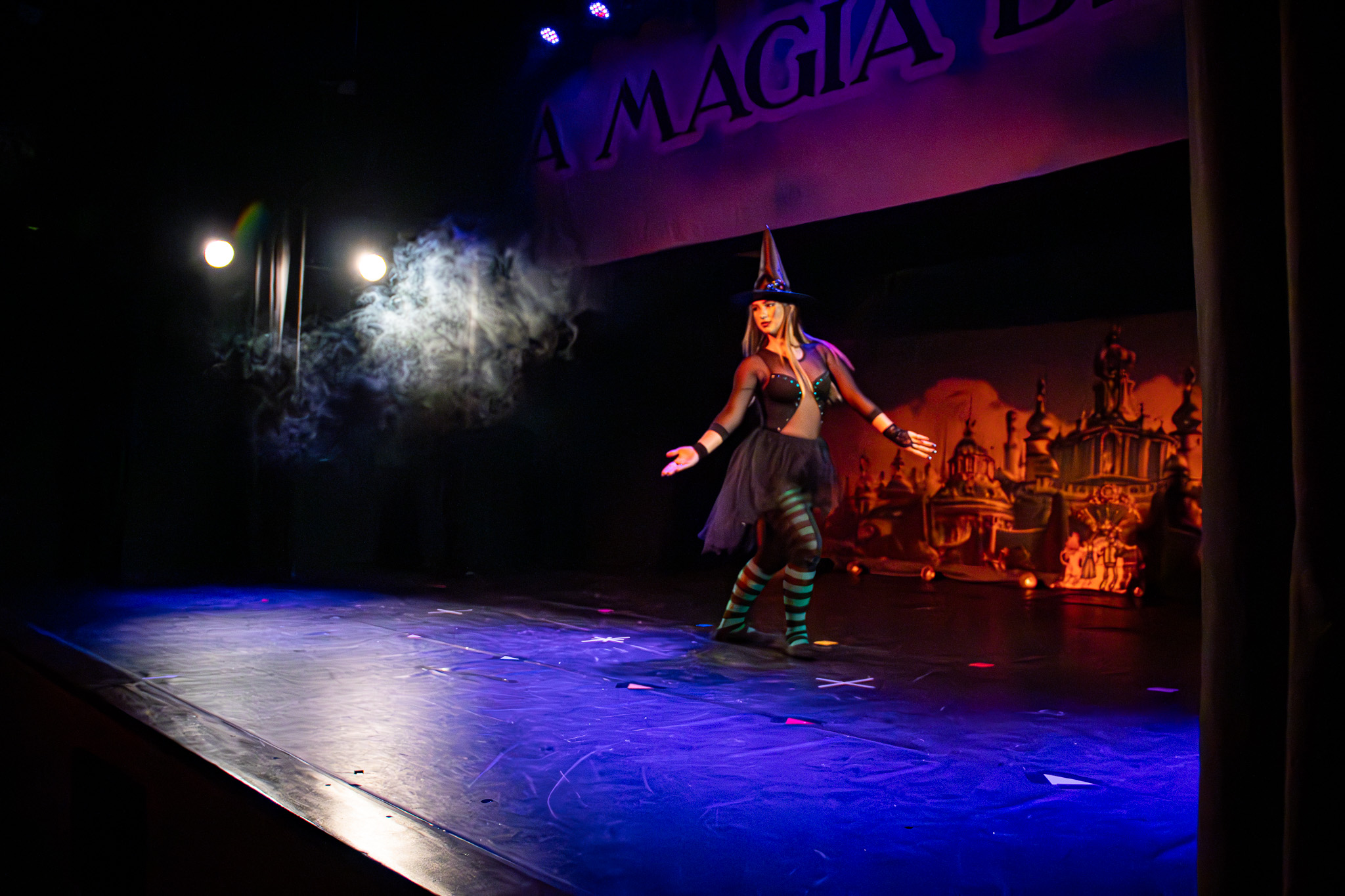 A Magia de Oz — fotografia de palco