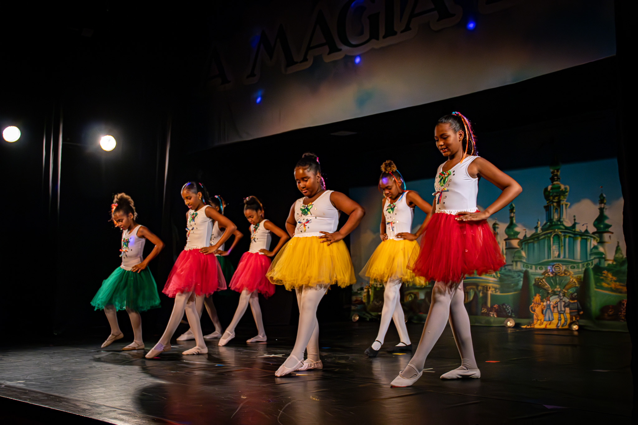 A Magia de Oz — fotografia de palco