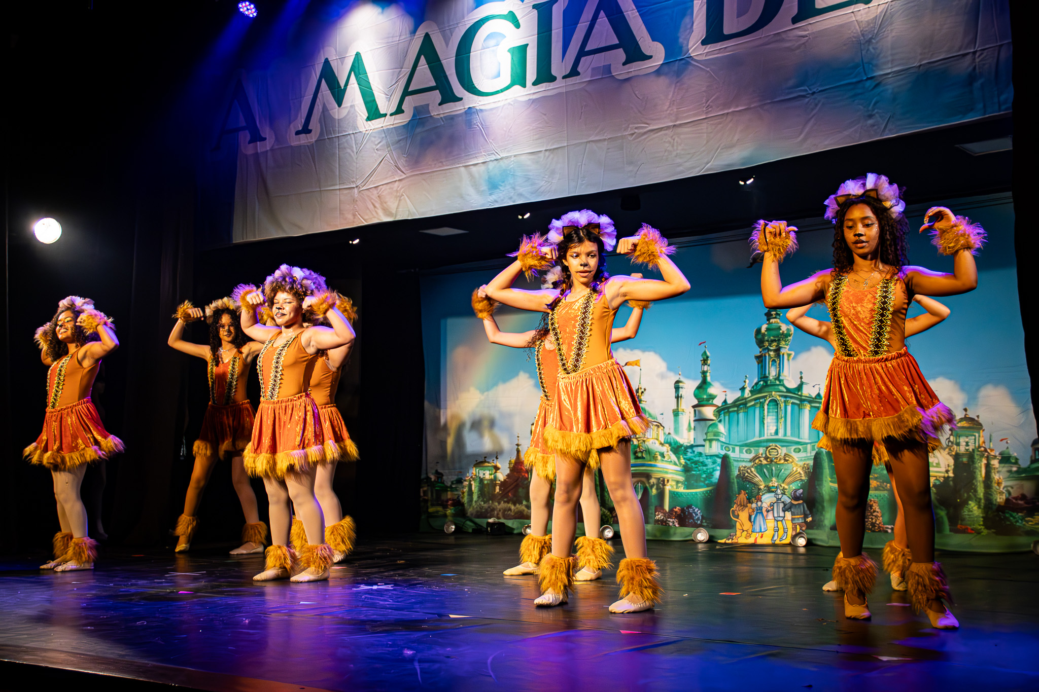 A Magia de Oz — fotografia de palco